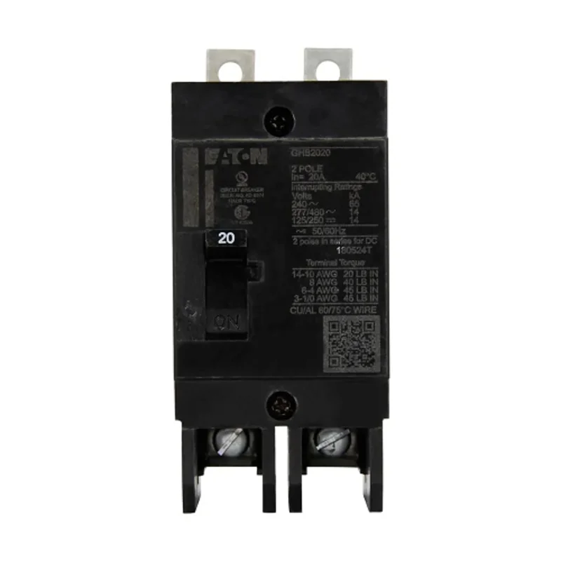 90A Two Pole 480Y-277V Molded Case Circuit Breaker GHB2090