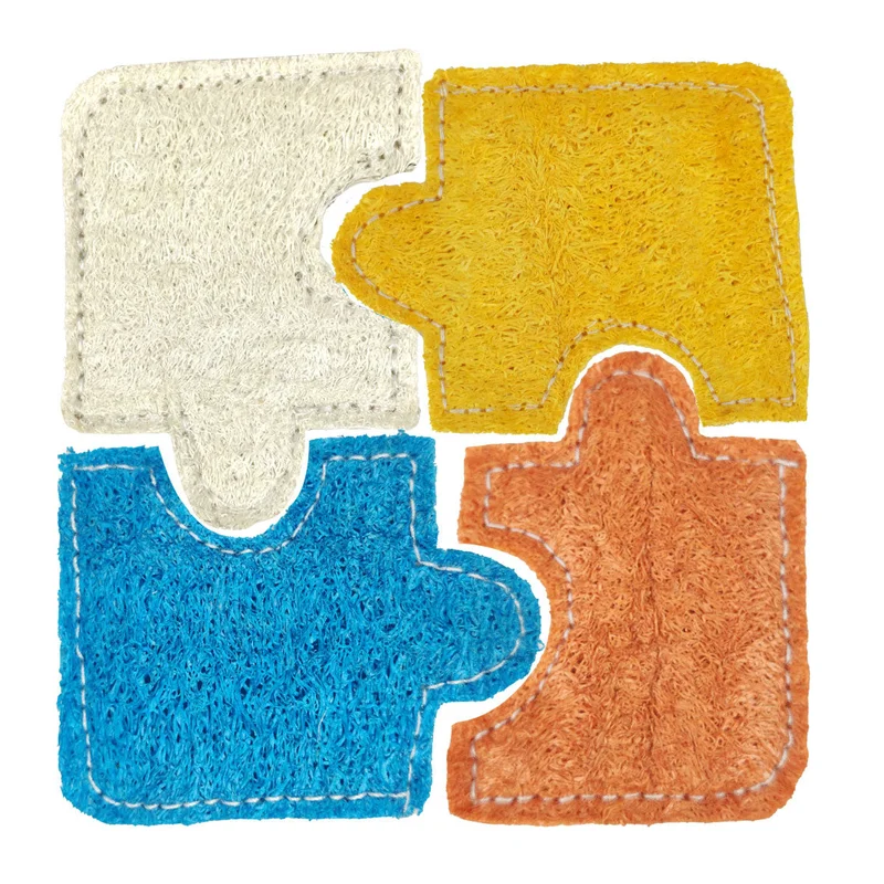 A&E Bird Cage Piece Out Puzzle Loofah Chew