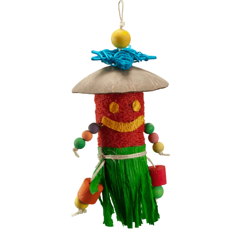A & E Cage Tiki Man Small Animal Toy