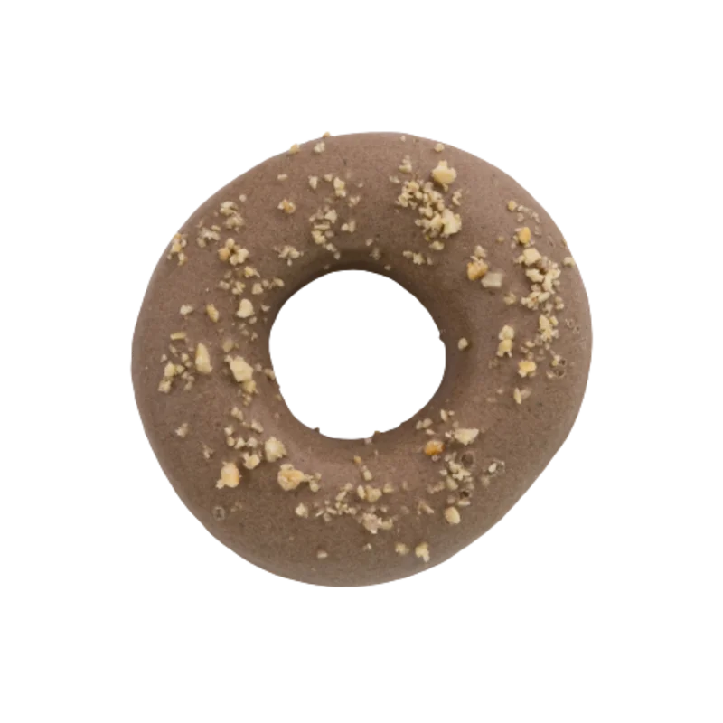 A & E Cages LoLo Pets Bakery Gourmet Peanut Butter Donut Dog Treats