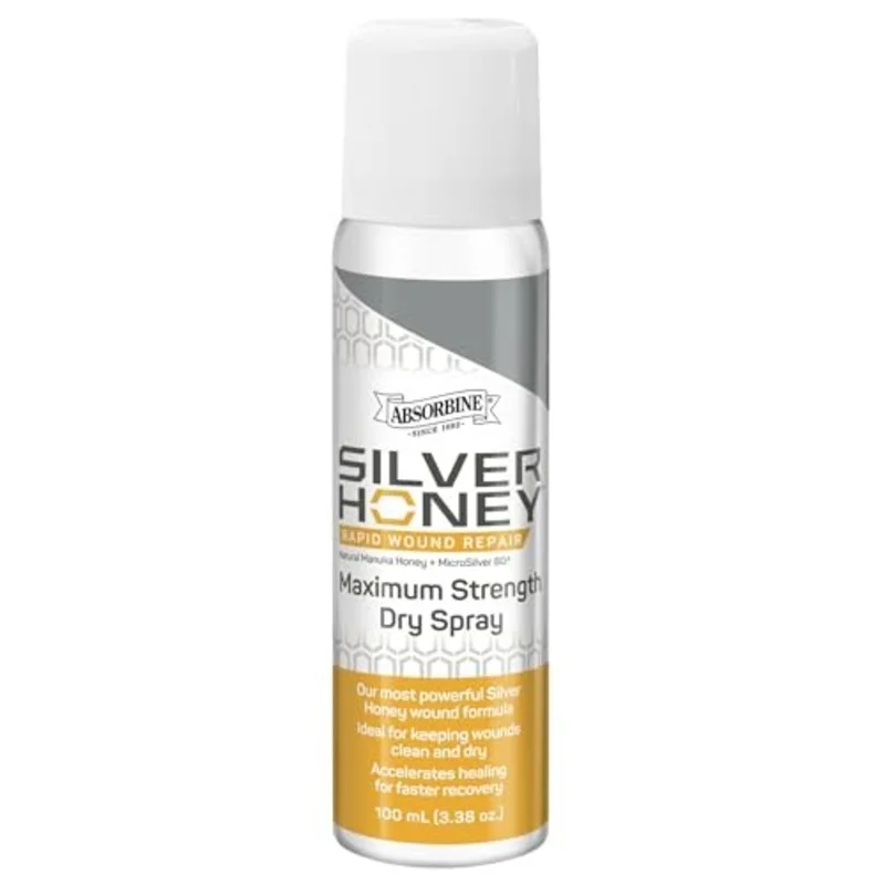 Absorbine Silver Honey Rapid Skin Relief Max Spray