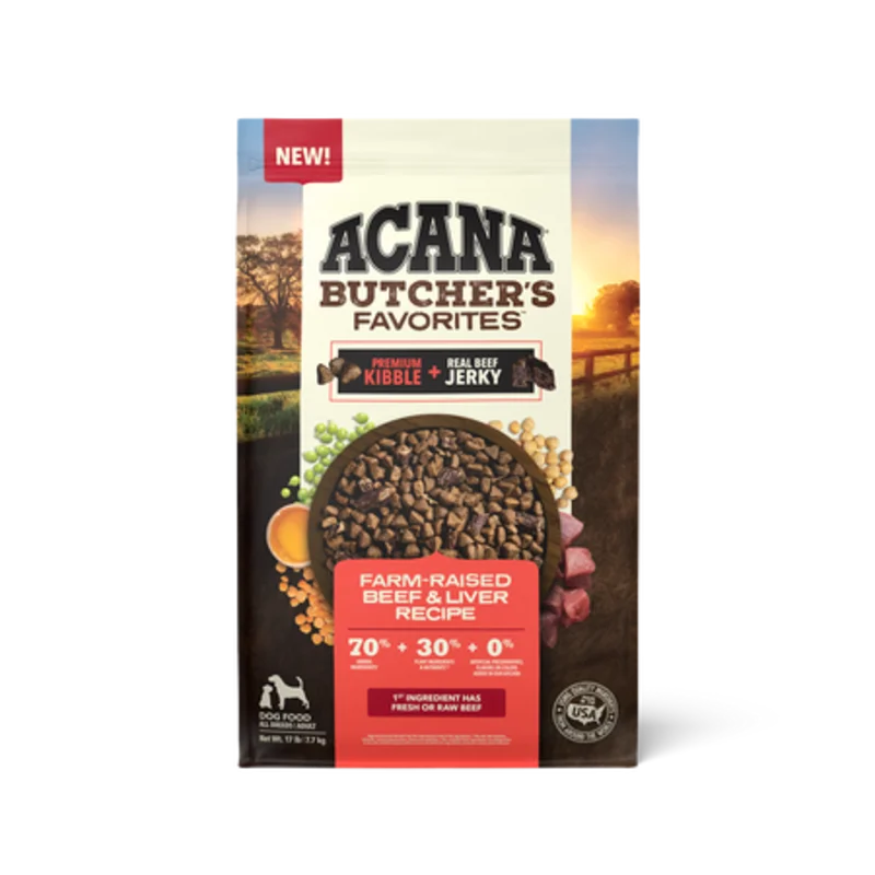ACANA Butcher's Favorites Farm-Raised Beef & Liver Recipe Dry Dog Food