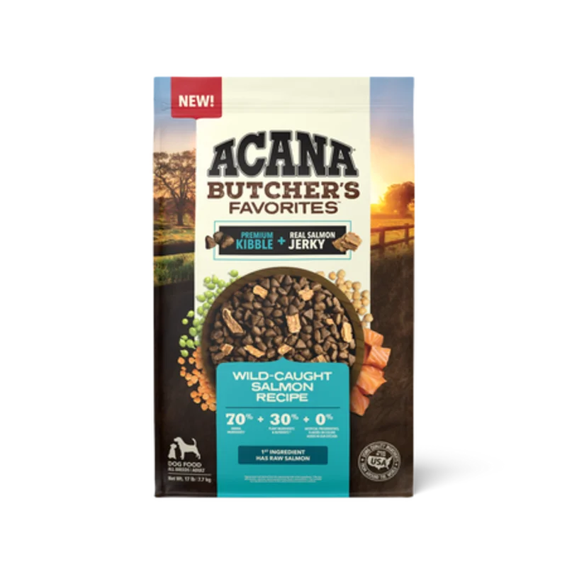 ACANA Butcher's Favorites Wild-Caught Salmon Recipe Dry Dog Food