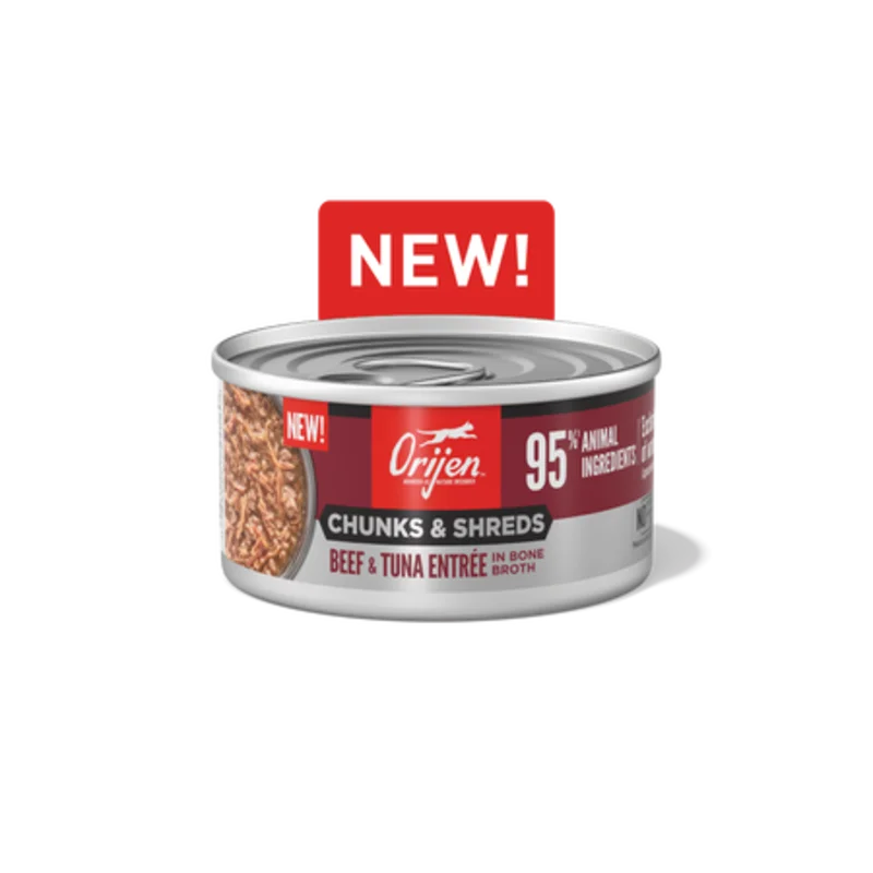 ACANA Chunks & Shreds Beef & Tuna Entre Wet Cat Food