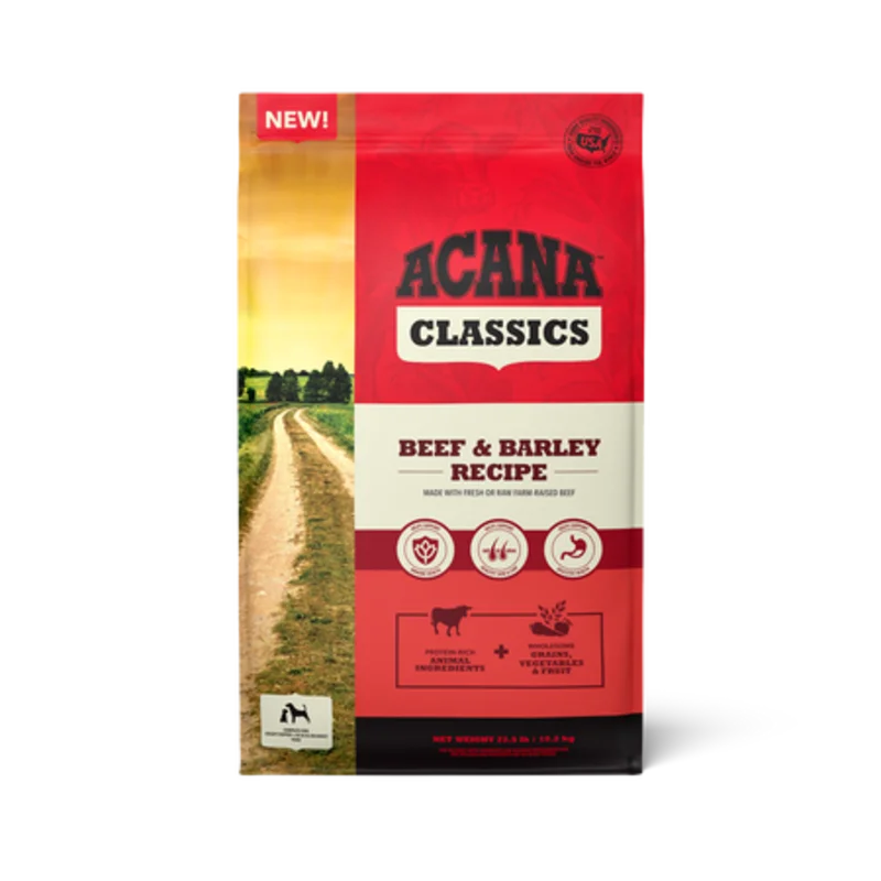 ACANA Classics, Beef and Barley Recipe Dry Dog Food