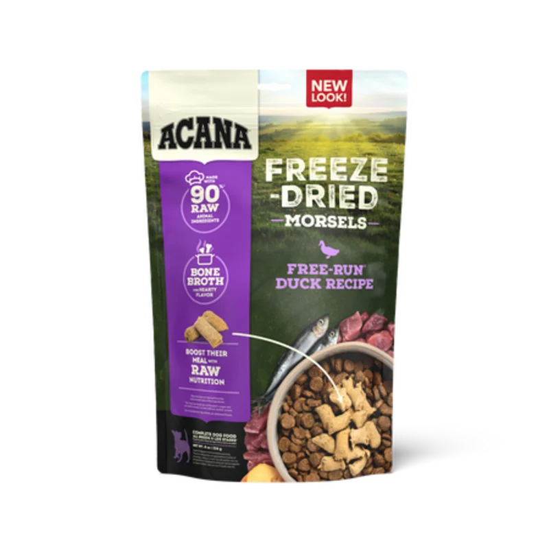 ACANA Freeze Dried Free-Run Duck Recipe Dog Food & Topper