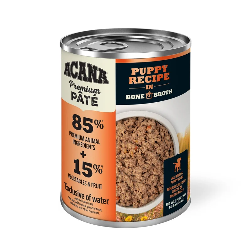 ACANA Premium Pt Puppy Recipe in Bone Broth Wet Dog Food