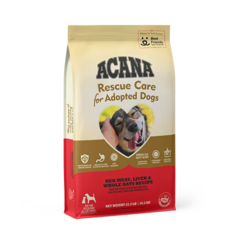 ACANA Rescue Care for Adopted Dogs Red Meat, Liver & Whole Oats Recipe Dry Dog Food