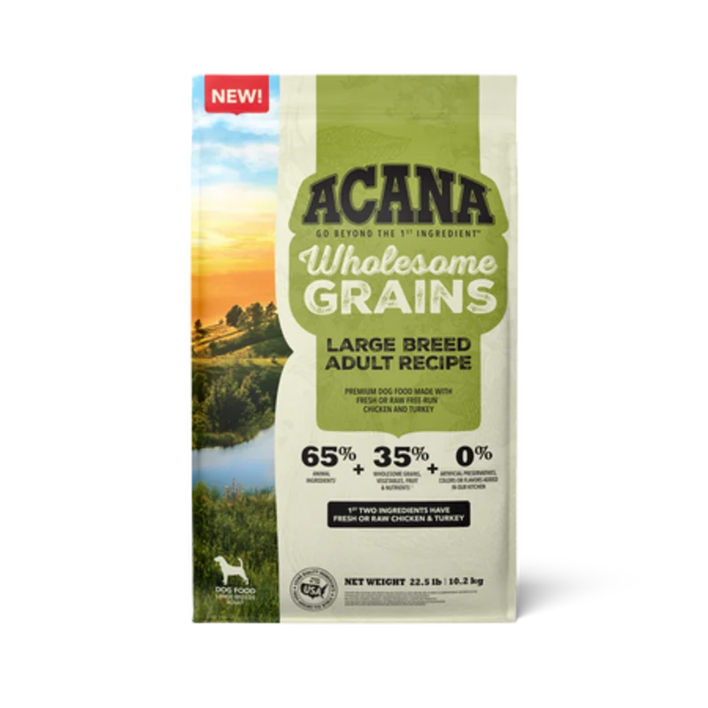 ACANA Wholesome Grains Large Breed Adult Recipe Dry Dog Food