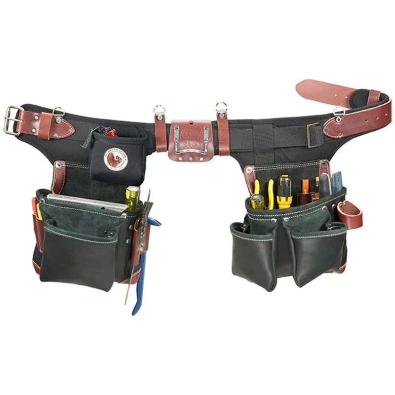Adjust-to-Fit Green Building Tool Belt Setup