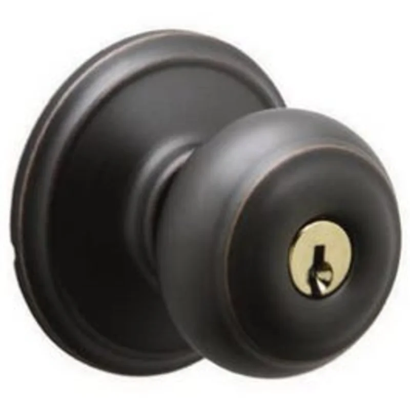 Aged Bronze Georgian Entrance Lockset