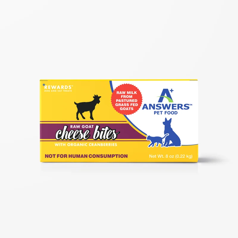 Answers RewardsTM Raw Goat Cheese Organic Cranberries