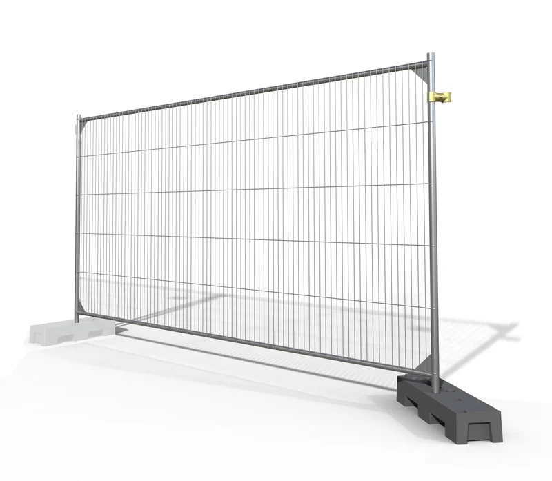 Anti-Climb Temporary Fence Panel - 6'6" Tall x 11'6" Wide: 200' Package