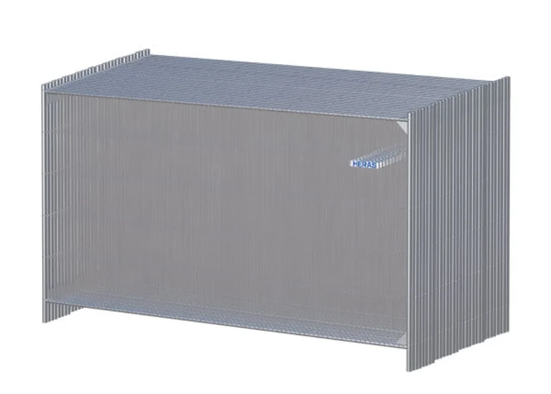 Anti-Climb Temporary Fence Panel - 6'6" Tall x 11'6" Wide: Bundle