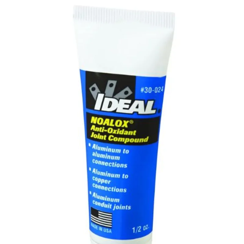 Anti-Oxidant Joint Compound 1/2 oz Tube Solid Gray Paste 30-024