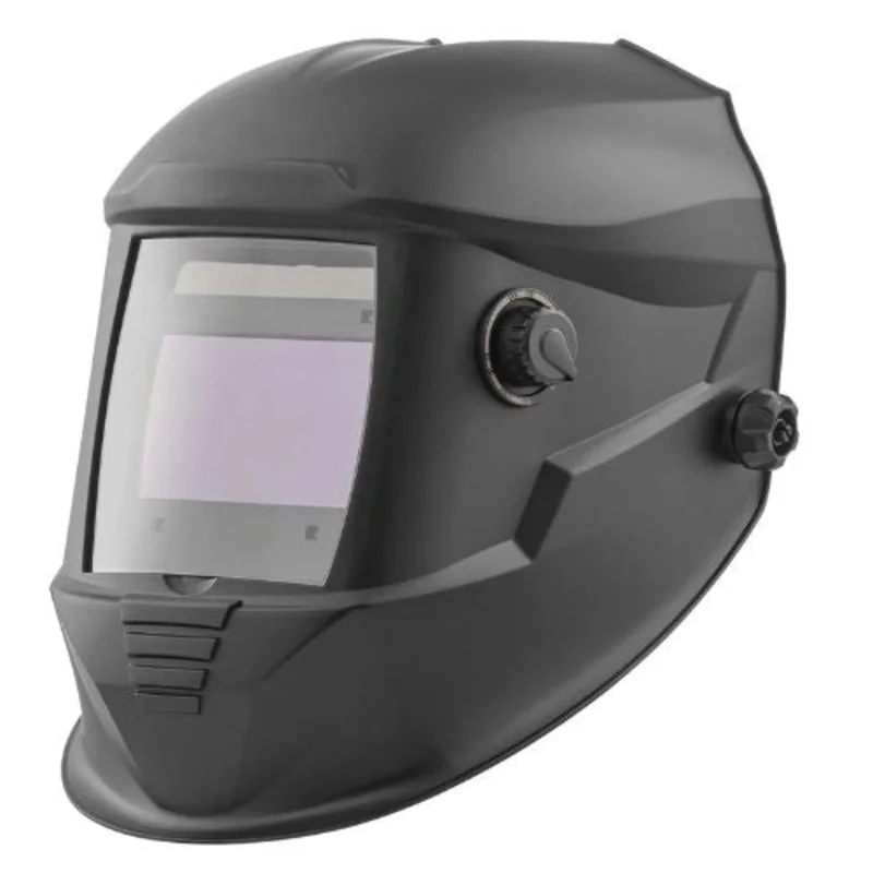 Auto Darkening Welding Helmet  True Color Solar Powered Hood with 4 Arc Sensors Shade 4/5-9/9-13