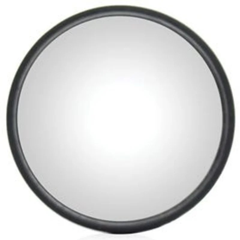 Auto Mirror, Convex, Stick-On, 3-In.