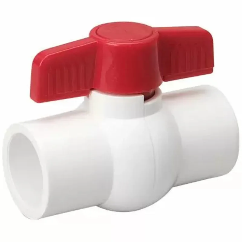 B & K Industries Series 6700WS PVC Ball Valve 1-1/4