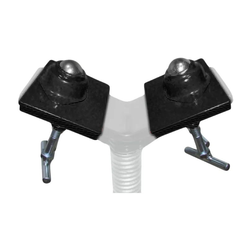 Ball Transfer Pipe Stand Head Steel 1000 lb Capacity Fits 3/8 Inch 12 Inch Pipe GS780551