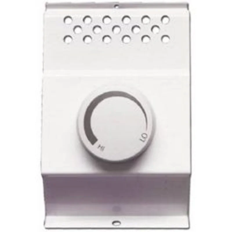 Baseboard Thermostat, Single Pole, White