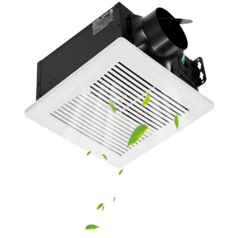 Bathroom Exhaust Fan 50/80/110 CFM, Quiet Vent Fan with 4-Inch Duct (White)