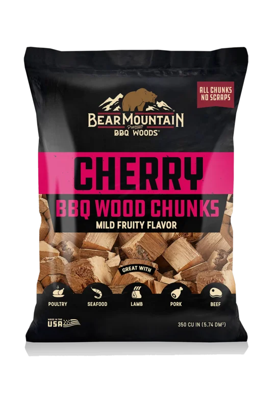 Bear Mountain Premium BBQ Woods Cherry BBQ Wood Chunks