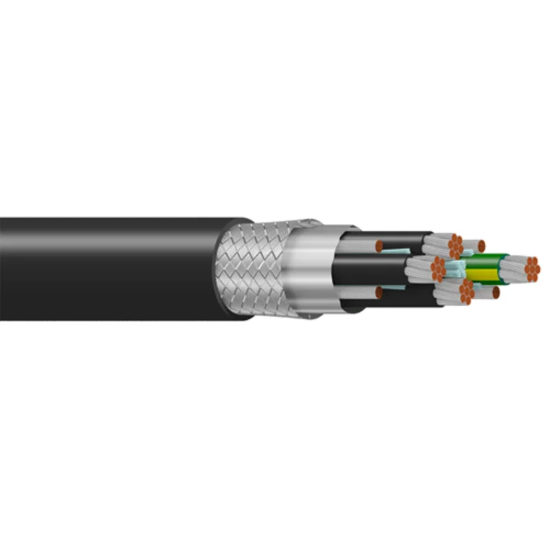 Belden 29505T 6 AWG 3 Conductor 7x19x27 Stranding 1000V Variable Frequency Drives Cable