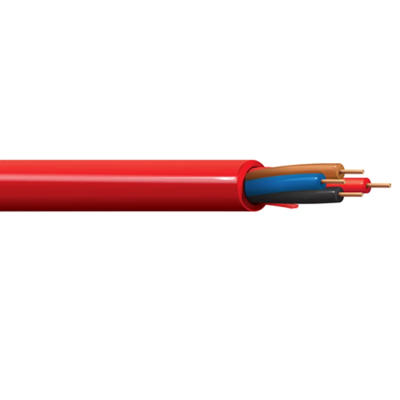Belden 6222UL 16 AWG 4 Conductor Solid Bare Copper 300V Fire Alarm Cable
