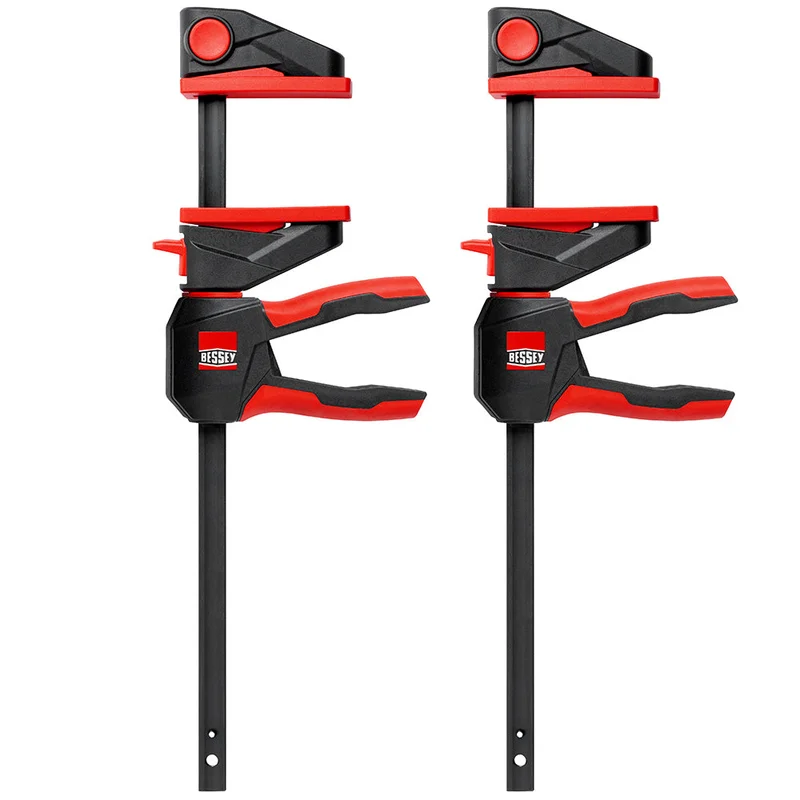 Bessey One-Hand Trigger Clamps with 360 Rotating Handle (2 Pack)