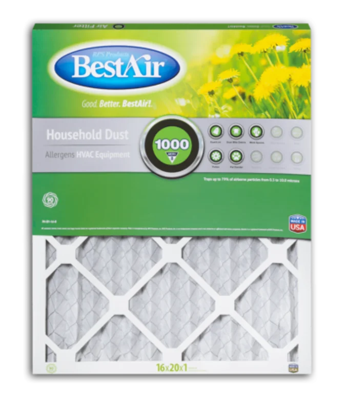 BestAir B1-1620-8-12 Pleated Filter Merv 8