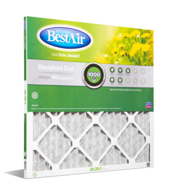 BestAir B1-2020-8-12 Pleated Filter Merv 8