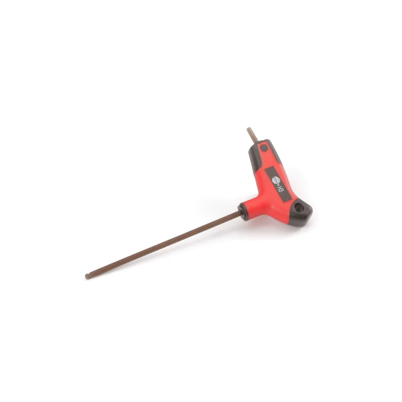 Bi-Material T-Handle Ball-End Hex Key 3mm