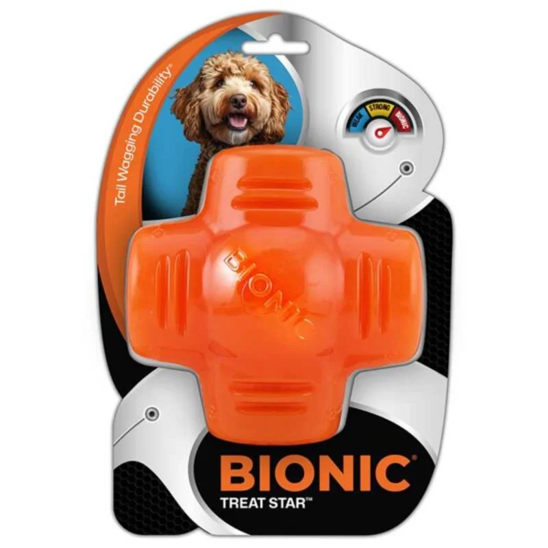 Bionic Treat Star  Dog Toy