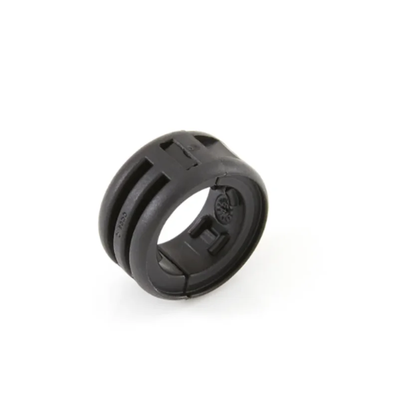 Black Hinged Conduit Clip Fitting CCSB12