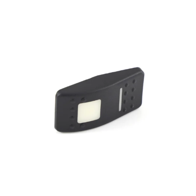 Black With 2 White Lens Switch Actuator VVAAC00-000