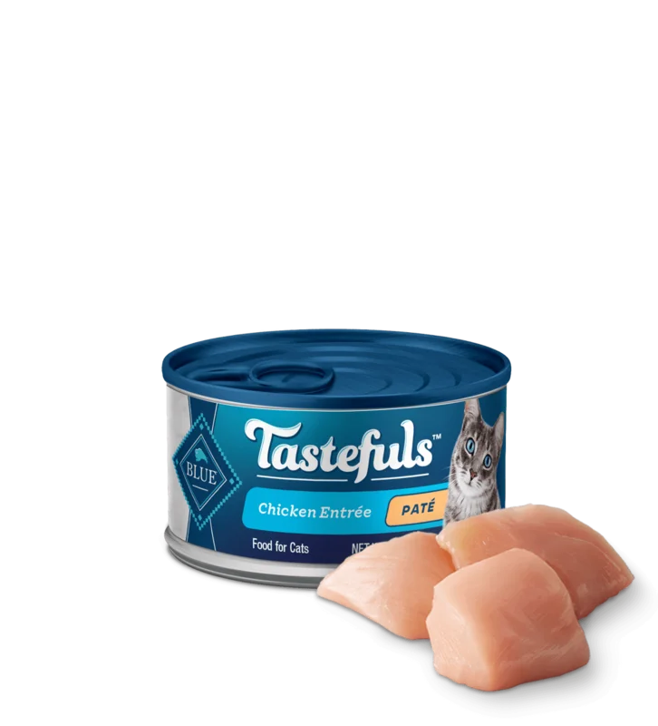 Blue Buffalo BLUE Tastefuls Chicken Pat Wet Cat Food