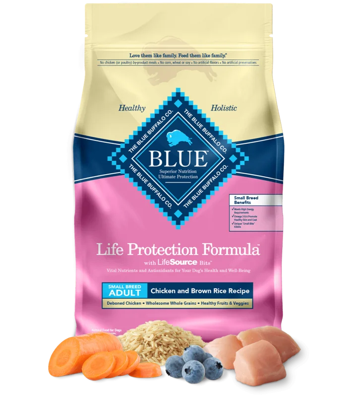 Blue Buffalo Life Protection Formula Chicken and Brown Rice Recipe Small Breed Adult Dog Food