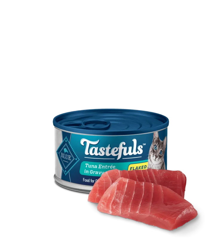 Blue Buffalo Tastefuls Natural Flaked Tuna Entre in Gravy Adult Wet Cat Food