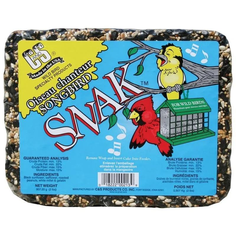 C&S Songbird Snak with Peanut Suet Nuggets