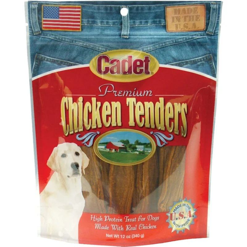 Cadet Premium USA Chicken Tenders Dog Treats (12 oz)