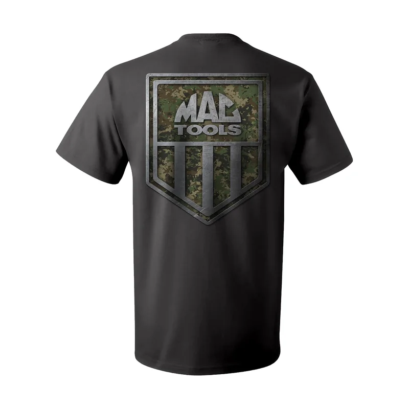 Camo Badge Logo Tee