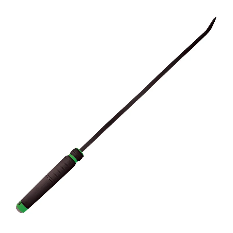 Capped Comfort-Handle 5/8" Curved-Head Pry Bar 36" Green