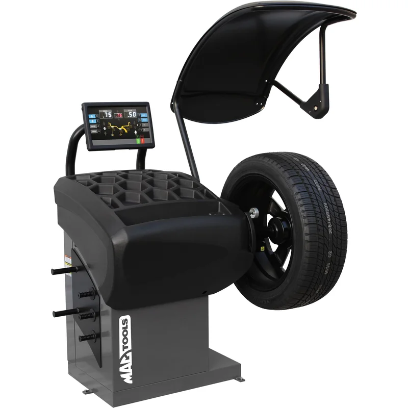 Car/Light Truck Auto-Width Laser-Line Tire Balancer