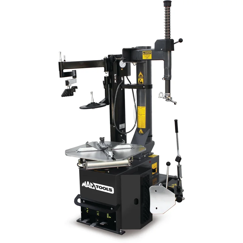 Car/Light Truck Tire Changer with Swing Arm and Press Arm