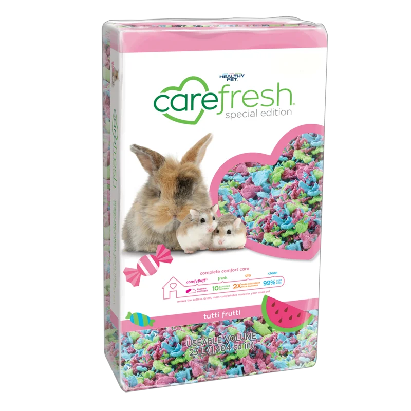 Carefresh Special Edition Small Pet Paper Bedding Tutti Frutti