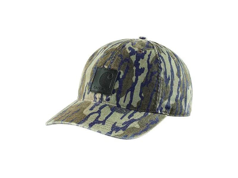 Carhartt Canvas Camo Cap Mossy Oak Bottomland Camo