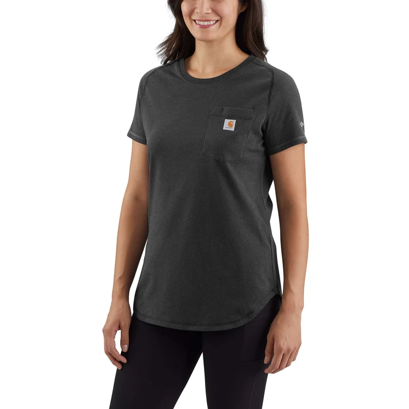 Carhartt Force Relaxed Fit Midweight Pocket T-Shirt Blackberry