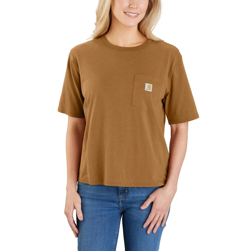 Carhartt Loose Fit Lightweight Short-Sleeve Crewneck T-Shirt Black