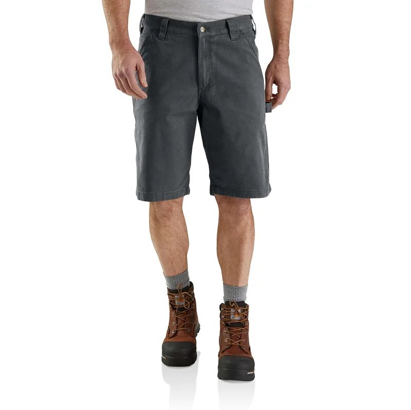 Carhartt Rugged Flex Relaxed Fit Canvas Utility Work Short Shadow