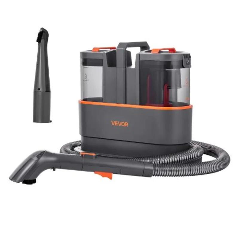 Carpet Cleaner Machine with 50.72 oz Clean & 27.05 oz Dirty Water Tanks
